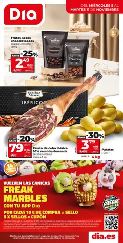 Vista previa del folleto de la tienda Dia válido desde el 05/11/2025 