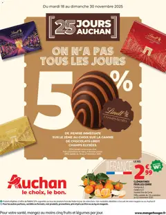 Prévisualisation de Prospectus du magasin Auchan formulaire valide 18/11/2025