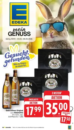 Vorschau von dem Prospekt des Geschäftes Edeka, gültig ab dem 23.03.2026