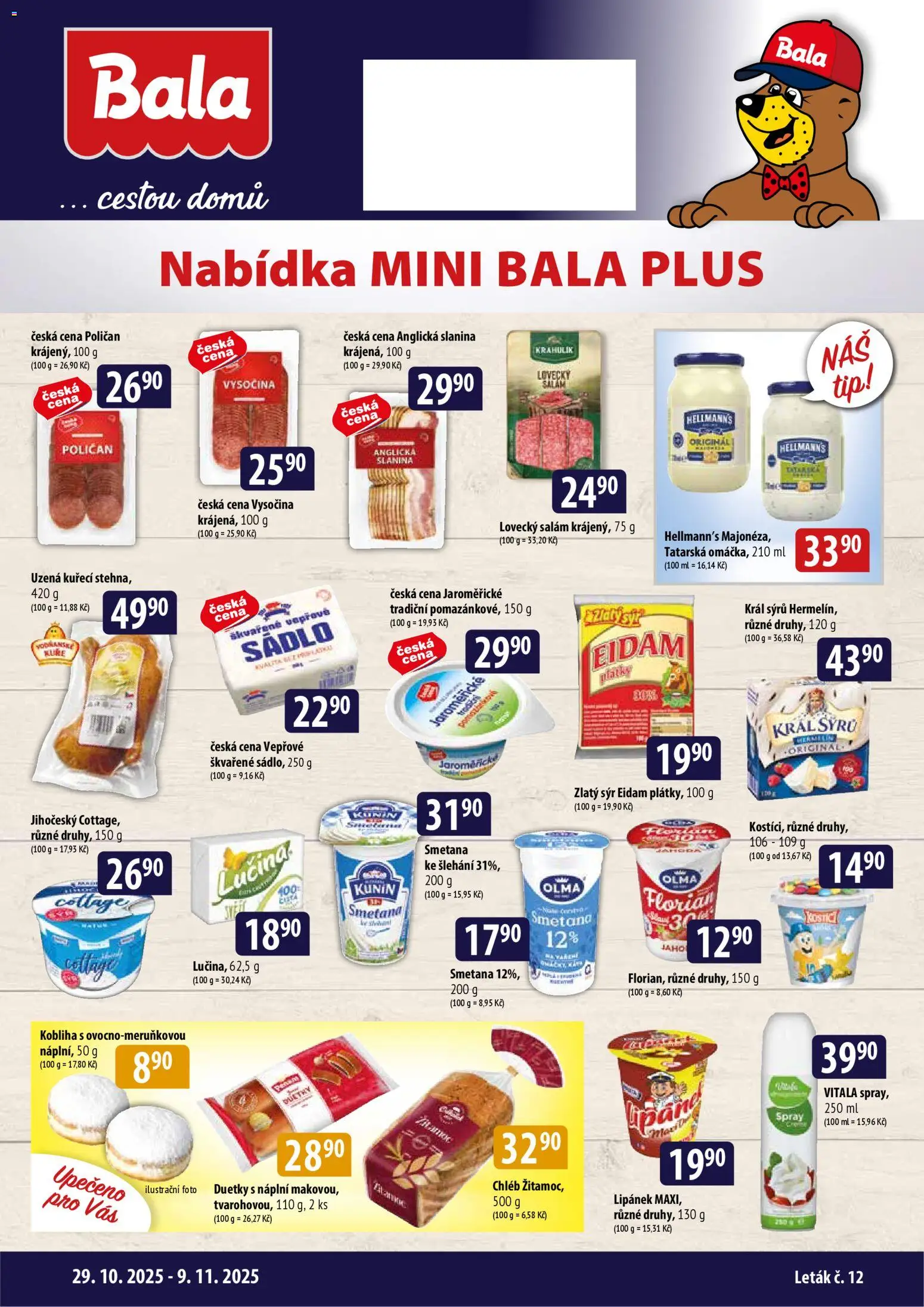Náhled nabídky: BALA Malý leták platný od 29.10.2025
