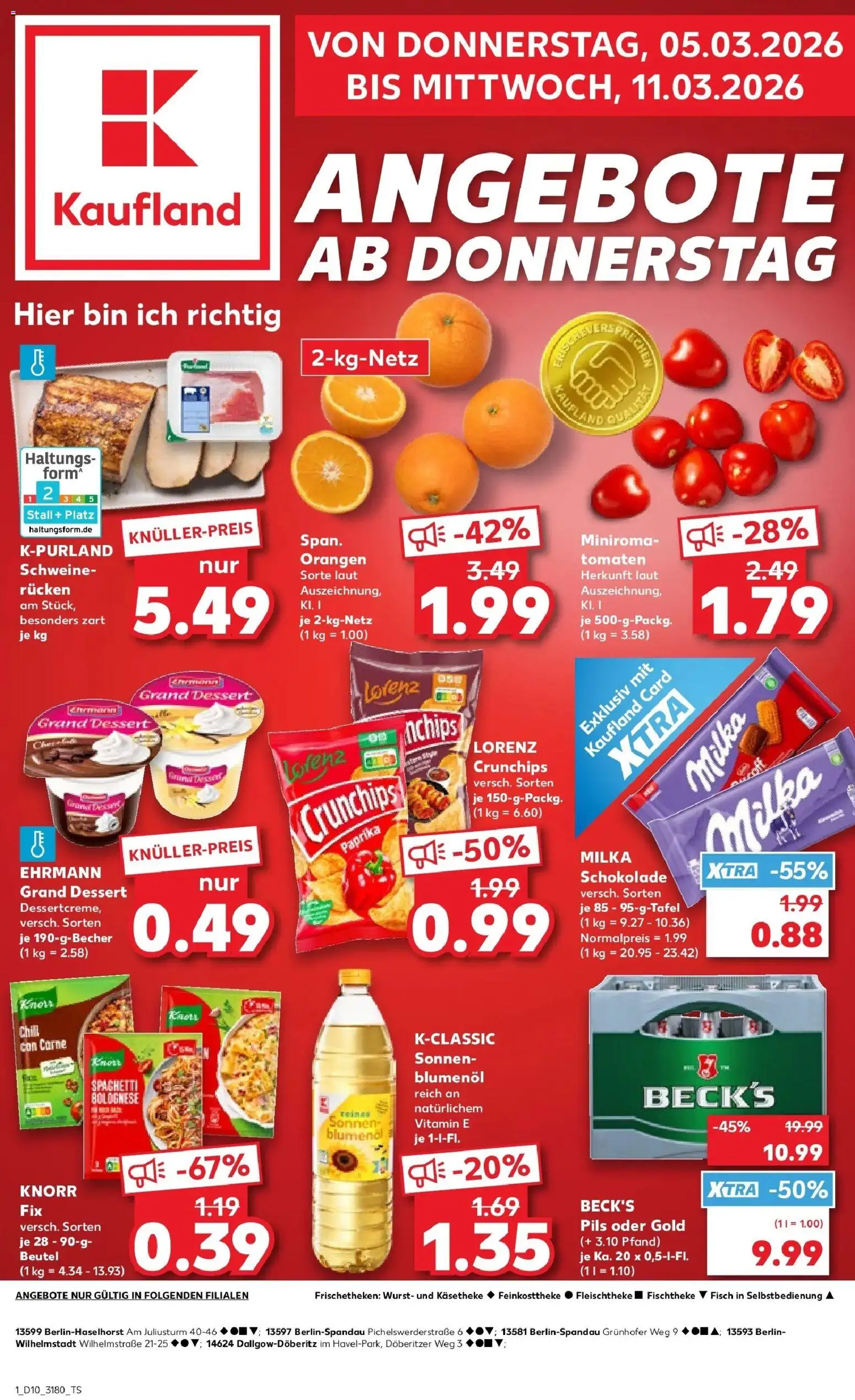 Vorschau von dem Prospekt des Geschäftes Kaufland, gültig ab dem 05.03.2026