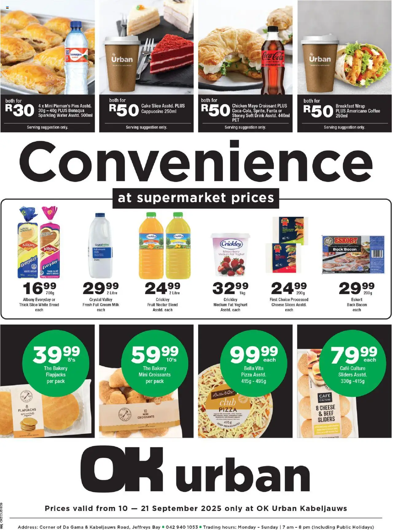 OK Foods Eastern Cape - OK Urban from 10/09 - 21/09/2025 > Promotions