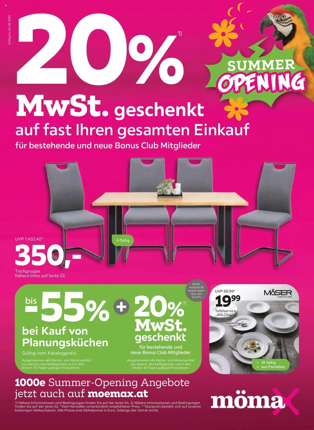  Mömax Prospekt ab (17.06.2025 - 24.06.2025) - Seite 1