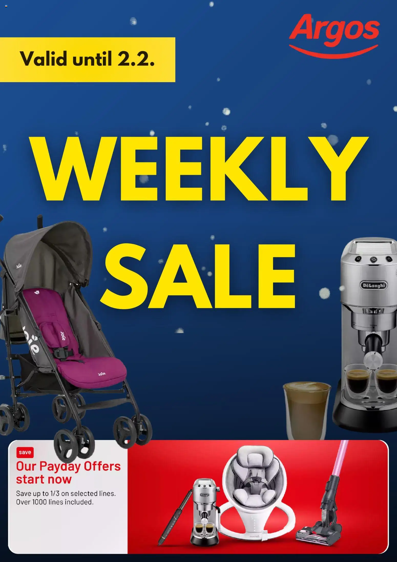 Preview of Argos Weekly offers valid from 27/01/2026