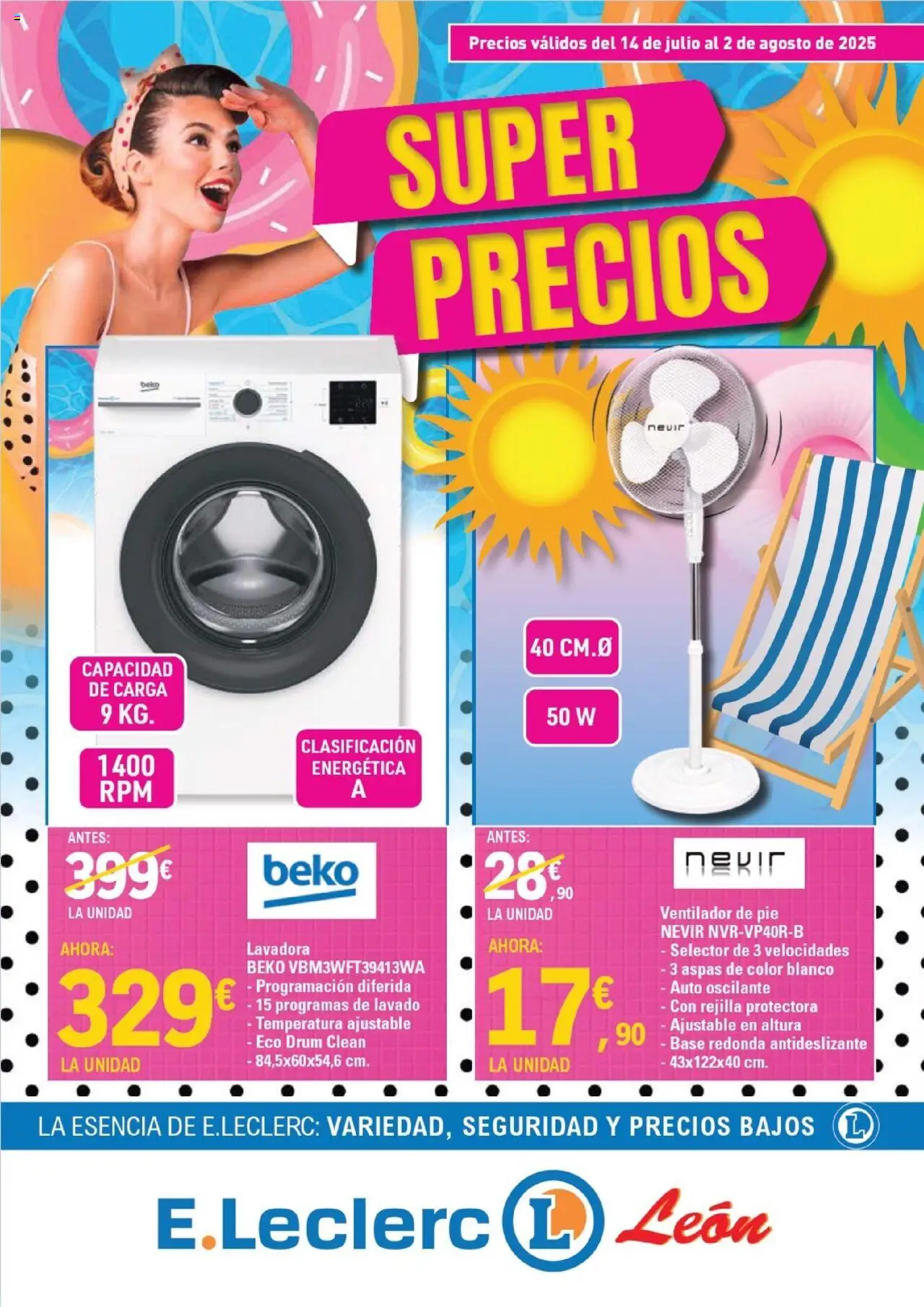 E.Leclerc Folleto > 14/07 - 02/08/2025 > Ofertas