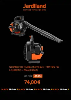 Prévisualisation de Black Friday du magasin Jardiland formulaire valide 19/11/2025 | Page: 4