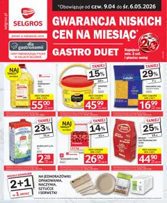 Pogląd gazetki "Selgros cash&carry - Gastro Duet" ze sklepu Selgros cash&carry ważnej od 09.04.2026