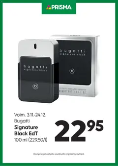 Kaupan Prisma Tarjoukset Bugatti esikatselu, voimassa 03/11/2025