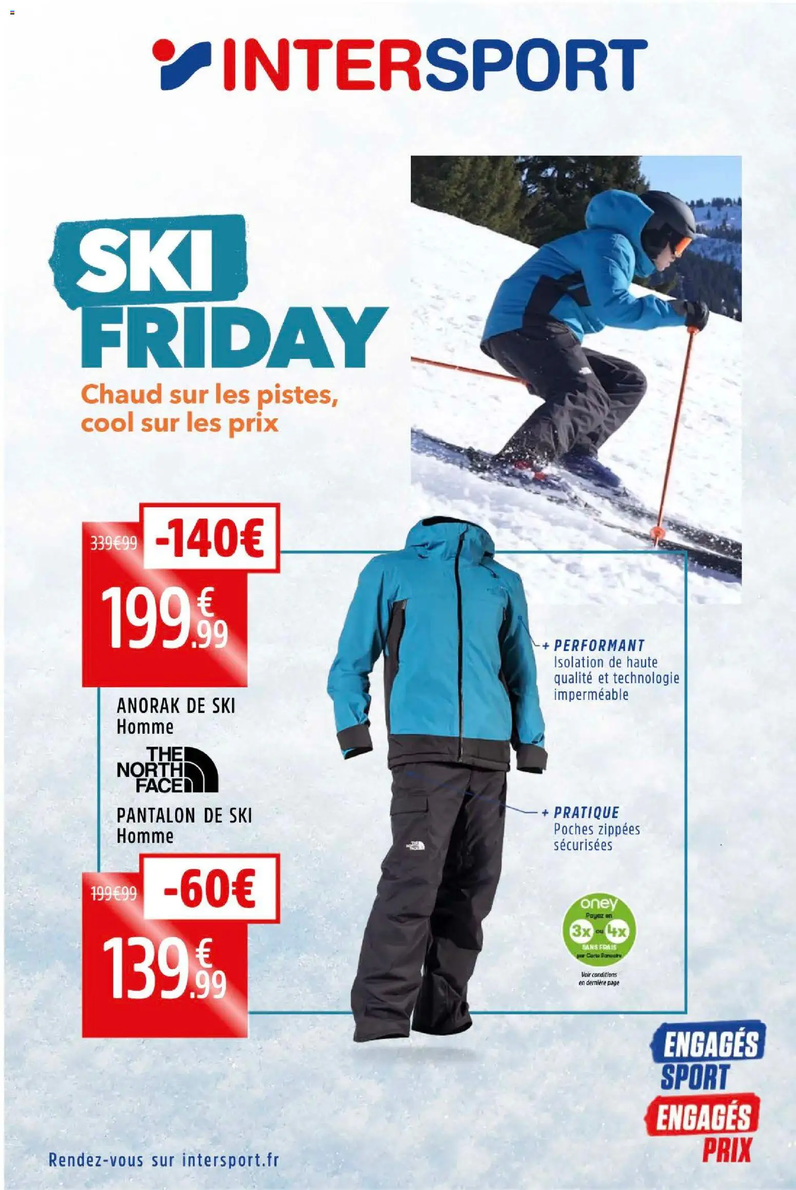 Prévisualisation de Catalogue du magasin Intersport formulaire valide 10/11/2025 - Ski, Pantalon, Pantalon de ski