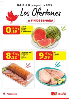 Vista previa del folleto de la tienda Alcampo válido desde el 14/08/2025 