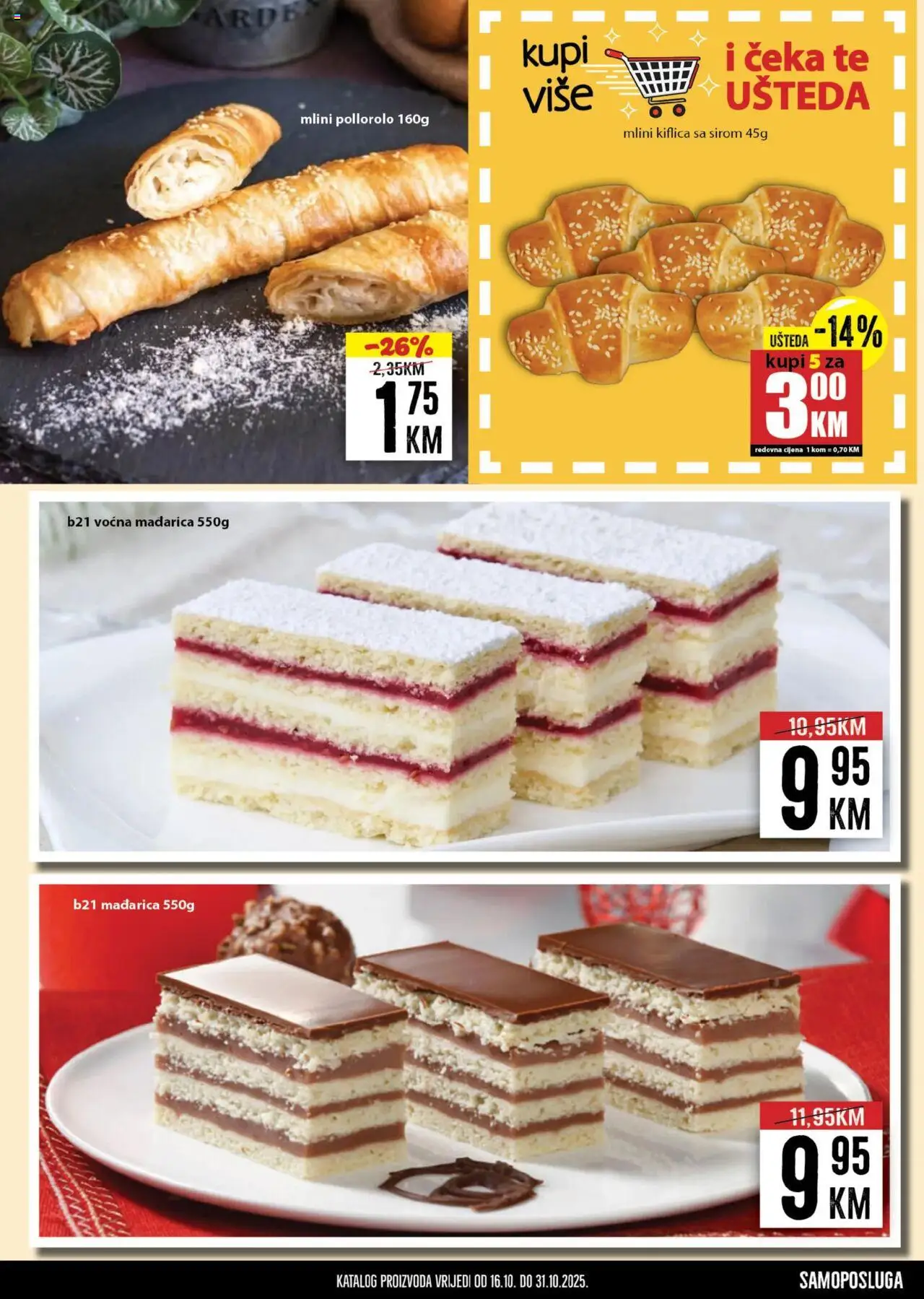 Pregled letka Katalog trgovine Prodex vrijedi od 2025.10.16