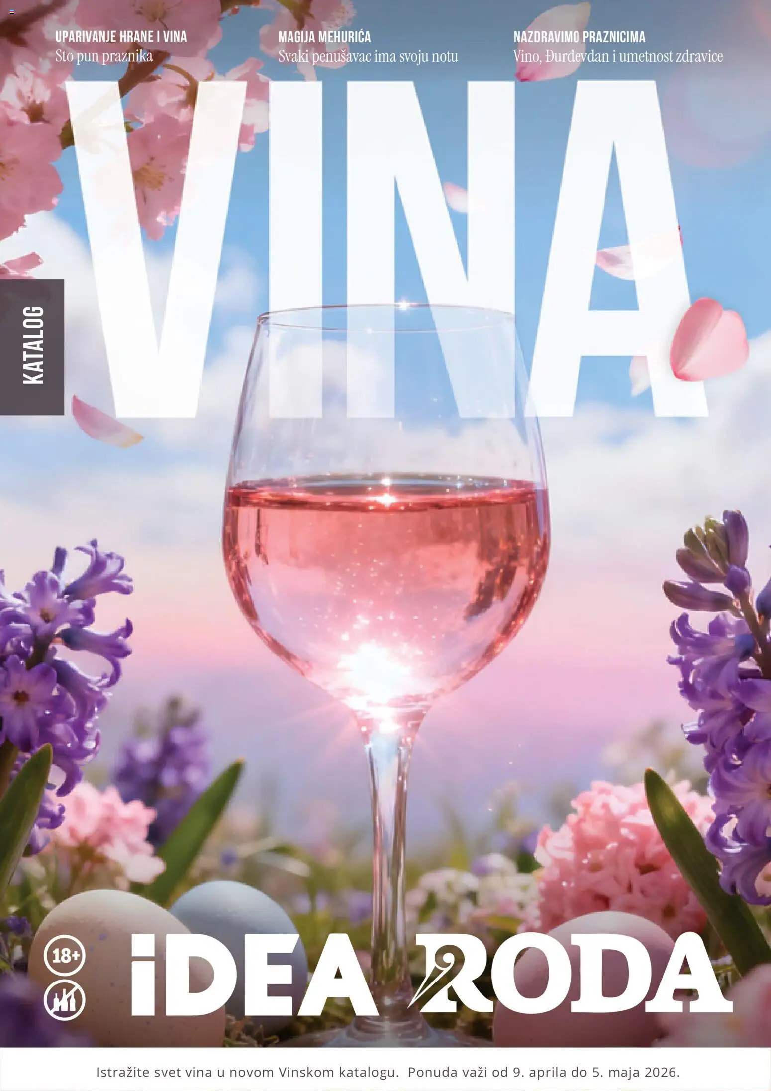 Pregled Roda kataloga - važi od 09.04.2026