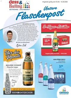 Vorschau von dem Prospekt des Geschäftes Angebote, gültig ab dem 01.03.2026