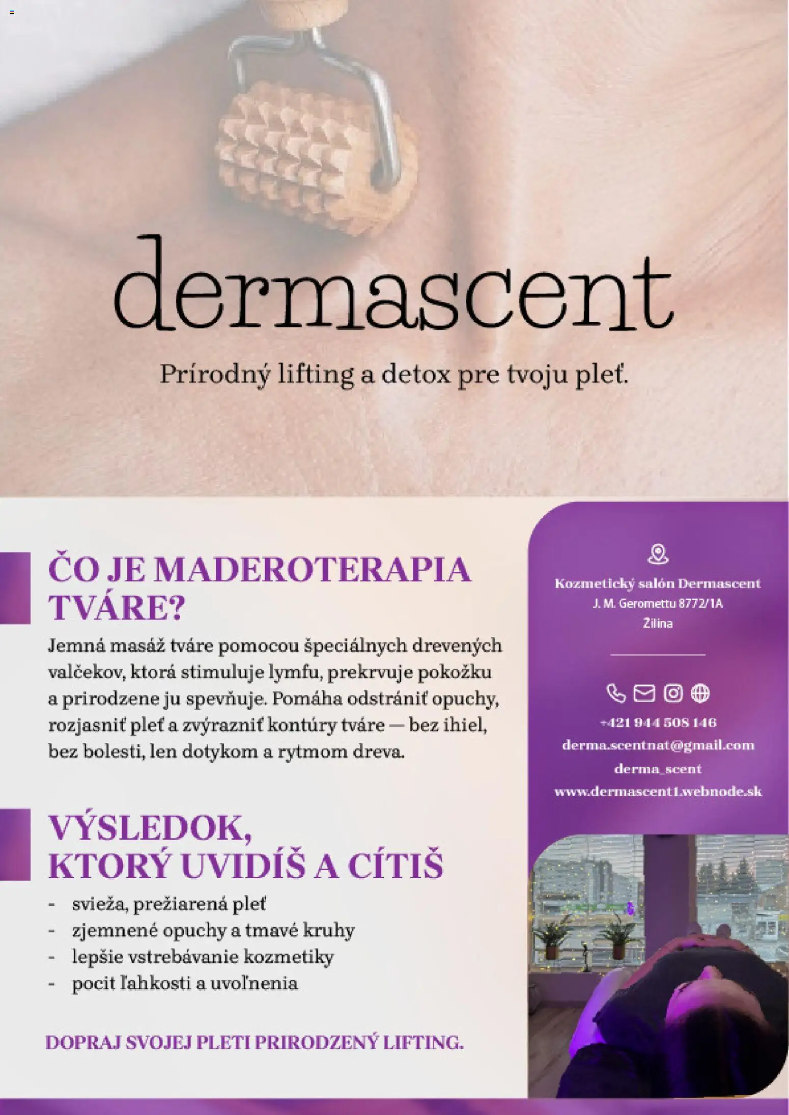 Natália Ondríjová Dermascent- Prírodný lifting a detox pre tvoju pleť (25.10. - 08.11.2025) - Akčná ponuka