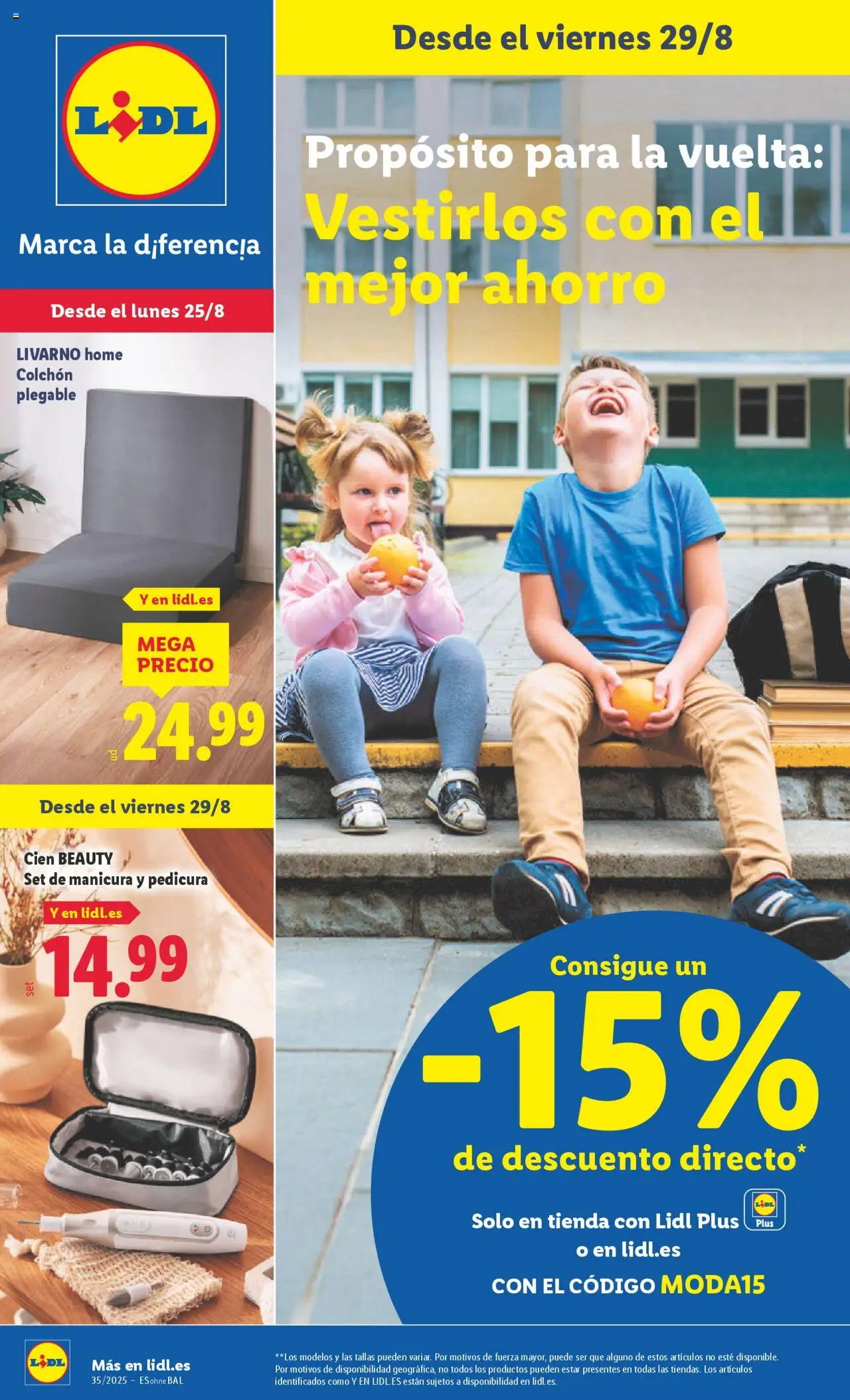 LIDL Folleto de bazar BCN del 25/08/2025 >> catálogo esta semana