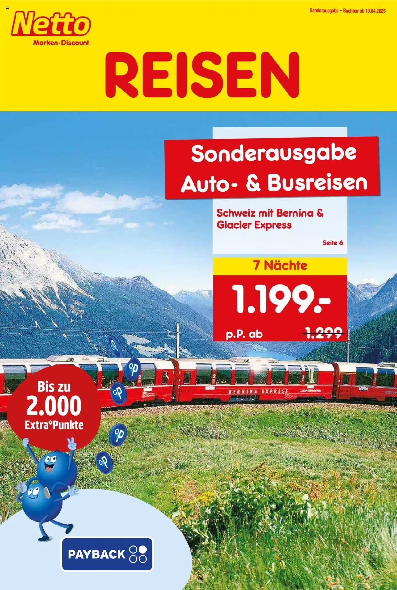 Netto Reisen Reise-Sonderangebote (vom von Donnerstag 10.04.2025)