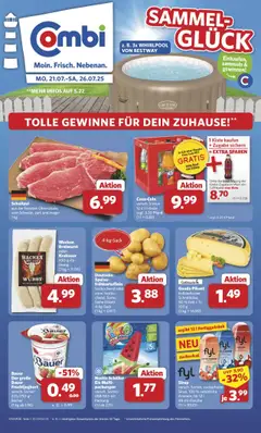 Vorschau von dem Prospekt des Geschäftes Combi, gültig ab dem 21.07.2025