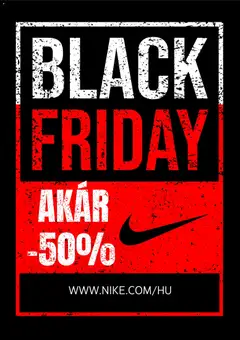 NIKE - Black Friday megtekintése, amely érvényes 2025.11.17.-től