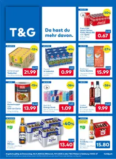 Vorschau der Angebote: T&G Salzburg gültig ab 06.11.2025