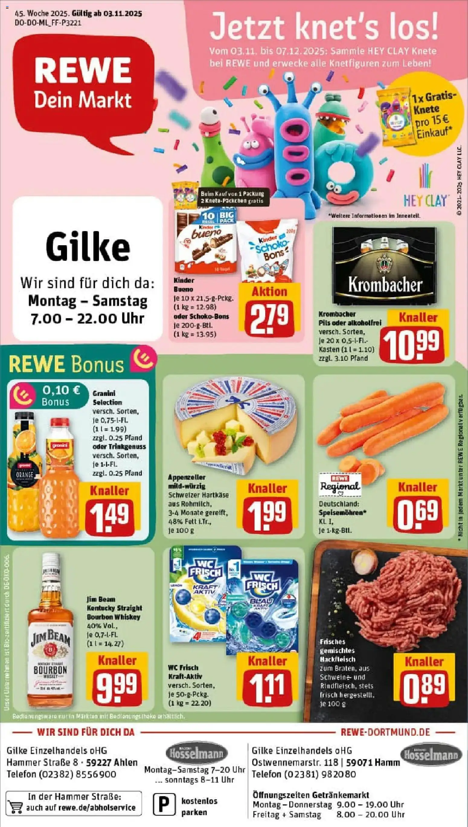 Vorschau von dem Prospekt des Geschäftes Rewe, gültig ab dem 02.11.2025