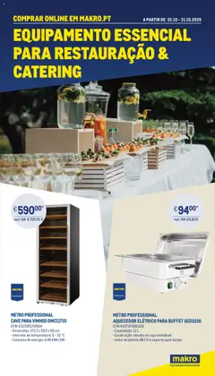 Pré-visualização do folheto da loja Makro válida a partir de 01/10/2025