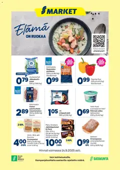 Kaupan S-market Tarjoukset esikatselu, voimassa 11/09/2025