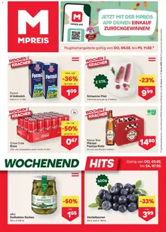 Vorschau der Angebote: MPREIS Saalbach gültig ab 05.02.2026