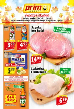 Pogląd gazetki "Gazetka" ze sklepu Prim Market ważnej od 20.11.2025