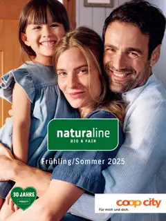 Vorschau des Merkblatts Aktionen Naturaline vom Shop Coop City gültig von 09.08.2025 bis 