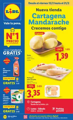 Vista previa del folleto de la tienda Lidl válido desde el 13/02/2026 