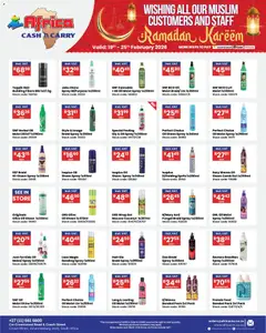 Preview of Africa Cash & Carry flyer valid from 19/02/2026