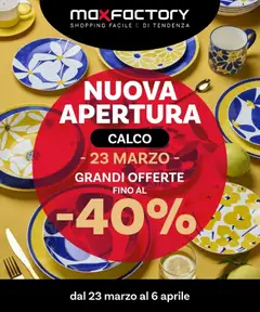 Anteprima dell'opuscolo Nuova Apertura Calco dal negozio Offerte valido da 22/03/2026