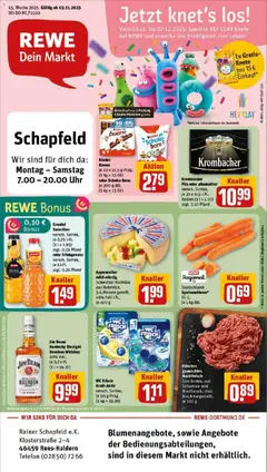 Vorschau von dem Prospekt des Geschäftes Rewe, gültig ab dem 02.11.2025