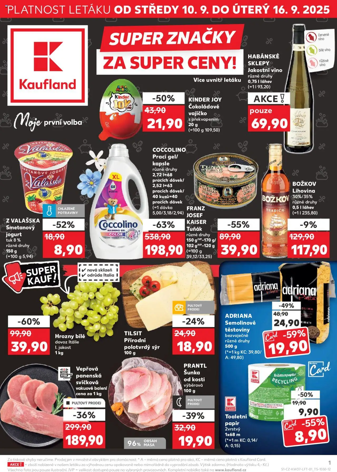 KAUFLAND Leták - Praha 8 (10.09.2025) příští týden 