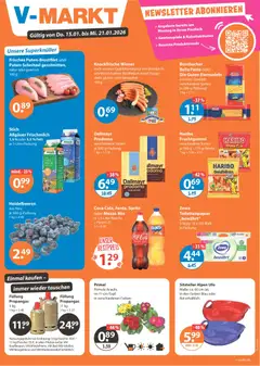 Vorschau von dem Prospekt des Geschäftes V-Markt, gültig ab dem 15.01.2026