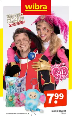 Prévisualisation de Folder du magasin Wibra formulaire valide 10/11/2025