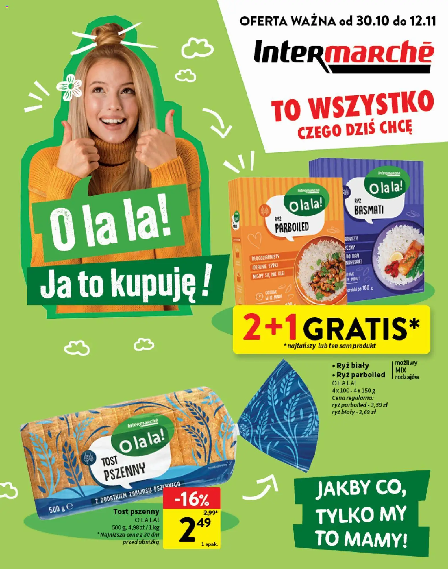 Pogląd gazetki "Ja to kupuję" ze sklepu Intermarche ważnej od 30.10.2025