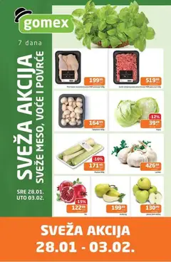 Pregled Gomex kataloga - važi od 28.01.2026