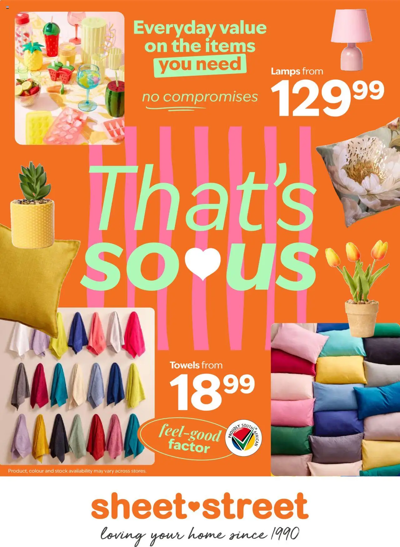 Sheet Street Specials from from Wednesday 01/10/2025 > Promotions