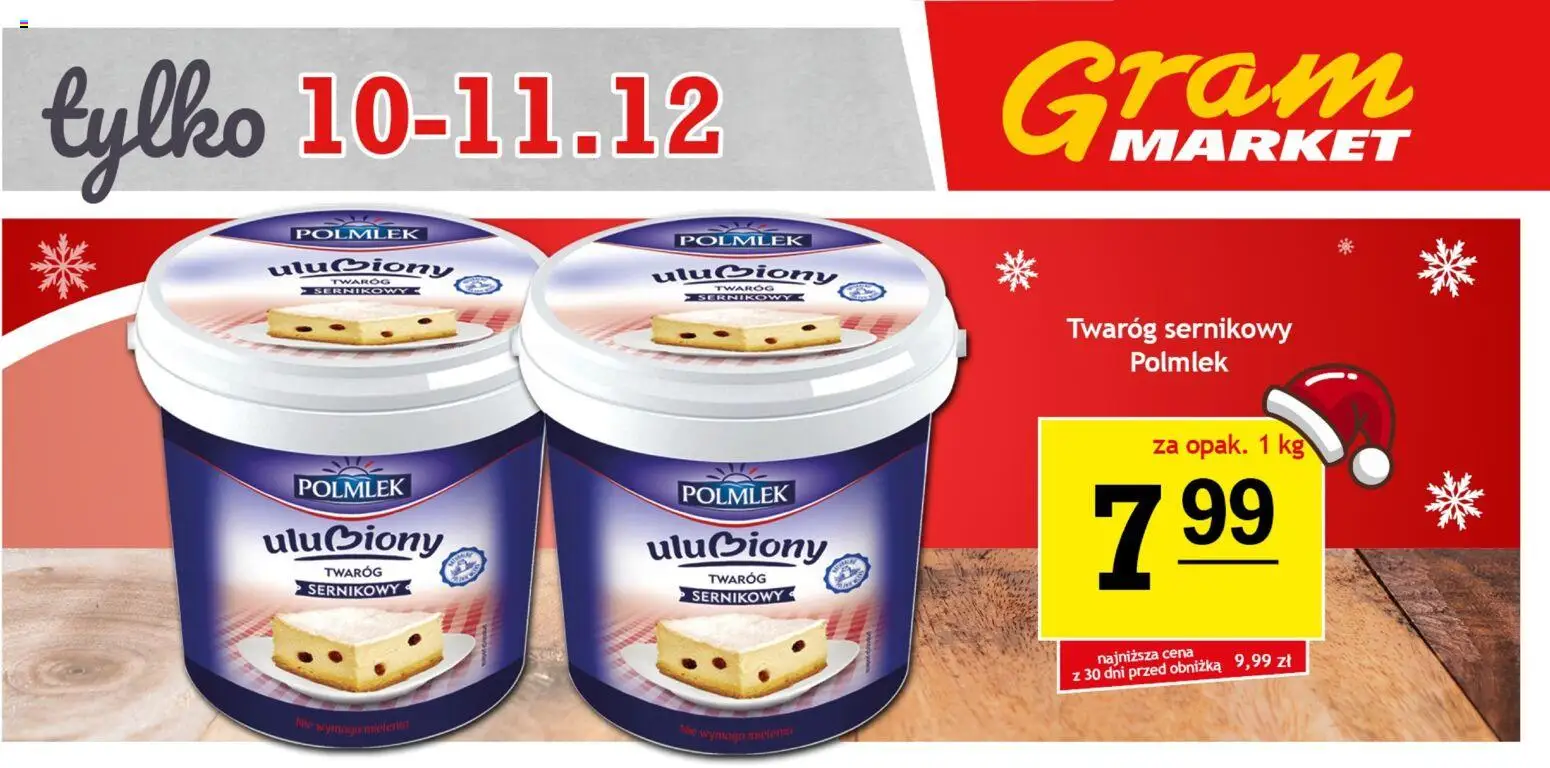 Pogląd gazetki "Niesłychanie Niskie Ceny" ze sklepu Gram Market ważnej od 10.12.2025