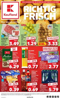 Vorschau von dem Prospekt des Geschäftes Kaufland, gültig ab dem 15.10.2025