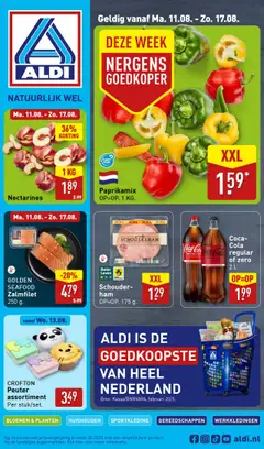 Voorbeeld van Folder week 33 van winkel Aldi geldig vanaf 11-08-2025