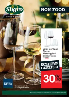 Voorbeeld van Non-Food van winkel Sligro geldig vanaf 11-12-2025