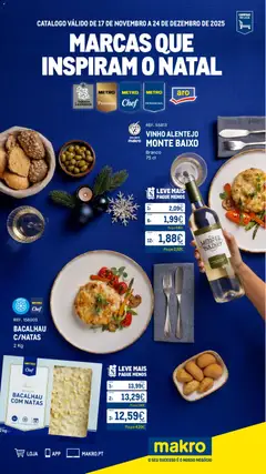 Pré-visualização do folheto da loja Makro válida a partir de 17/11/2025