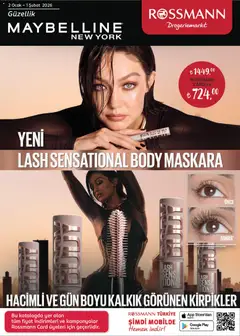 Rossmann İndirim 02.01.2026 - Broşürünün önizlemesi