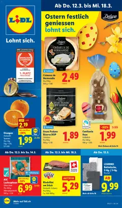 Vorschau des Merkblatts Lidl aktionen vom Shop Lidl gültig von 12.03.2026 bis 18.03.2026
