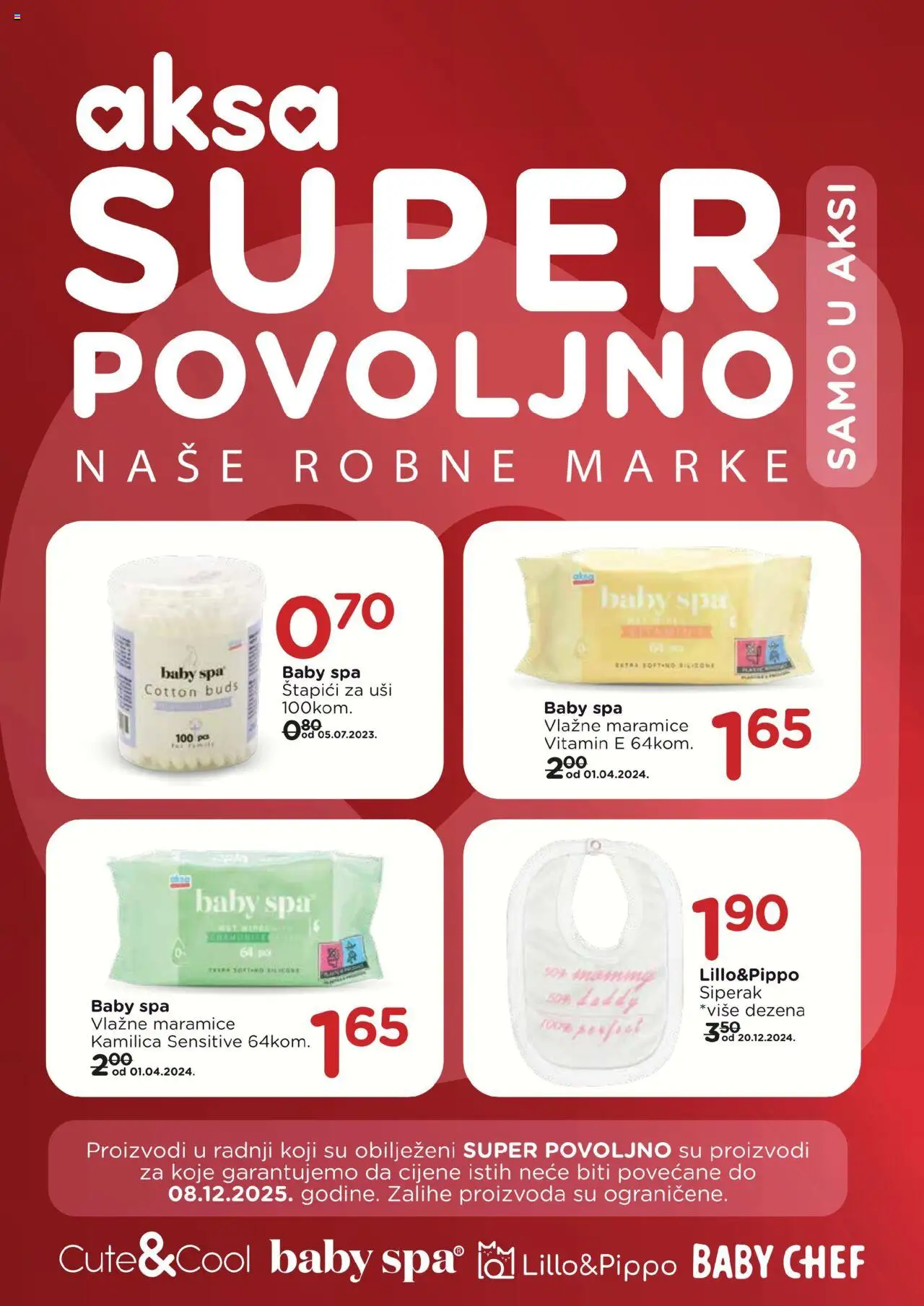 Pregled letka Katalog Super povoljno trgovine AKSA vrijedi od 2025.09.08