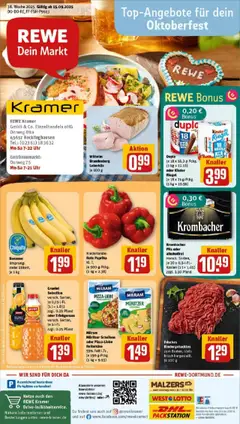 Vorschau von dem Prospekt des Geschäftes Rewe, gültig ab dem 14.09.2025