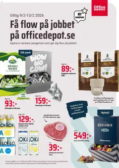 Förhandsgranska reklamblad Aktuella reklamblad Office Depot från butik Office Depot gäller från 09/02/2026