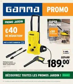 Prévisualisation de Brochure du magasin GAMMA formulaire valide 25/02/2026